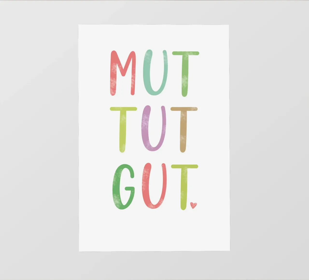 MUT tut gut! telo in pvc da maramirage