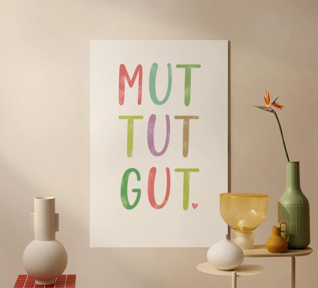 MUT tut gut! plexiglass da maramirage