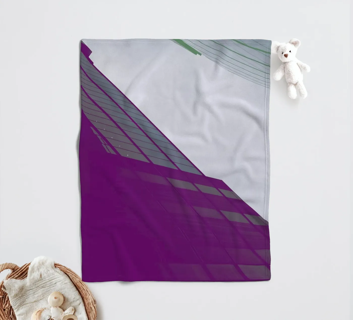 2 Tone Fleecedecke von 121 Creatives