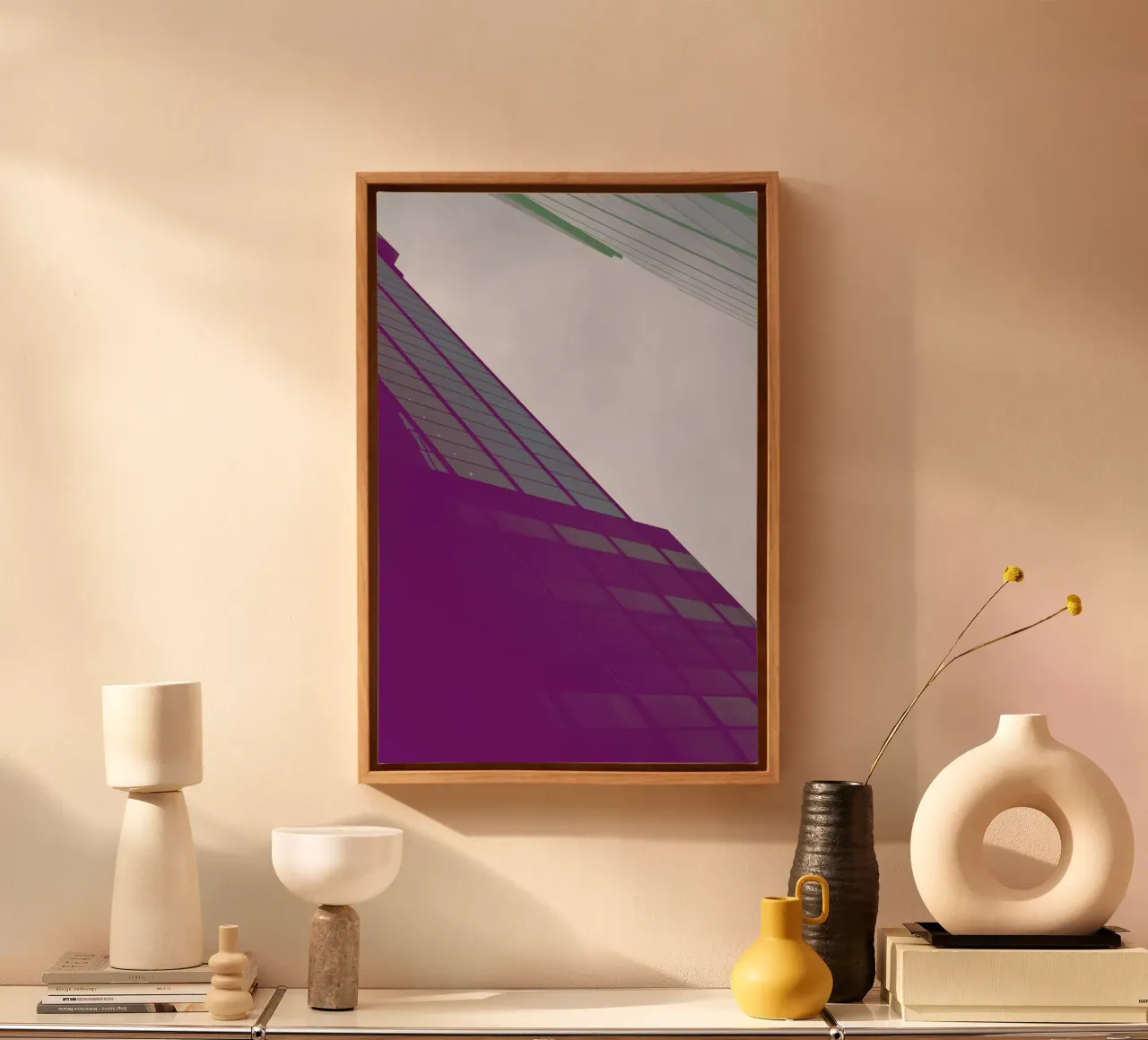 2 Tone tela con Cornice a cassetta da 121 Creatives