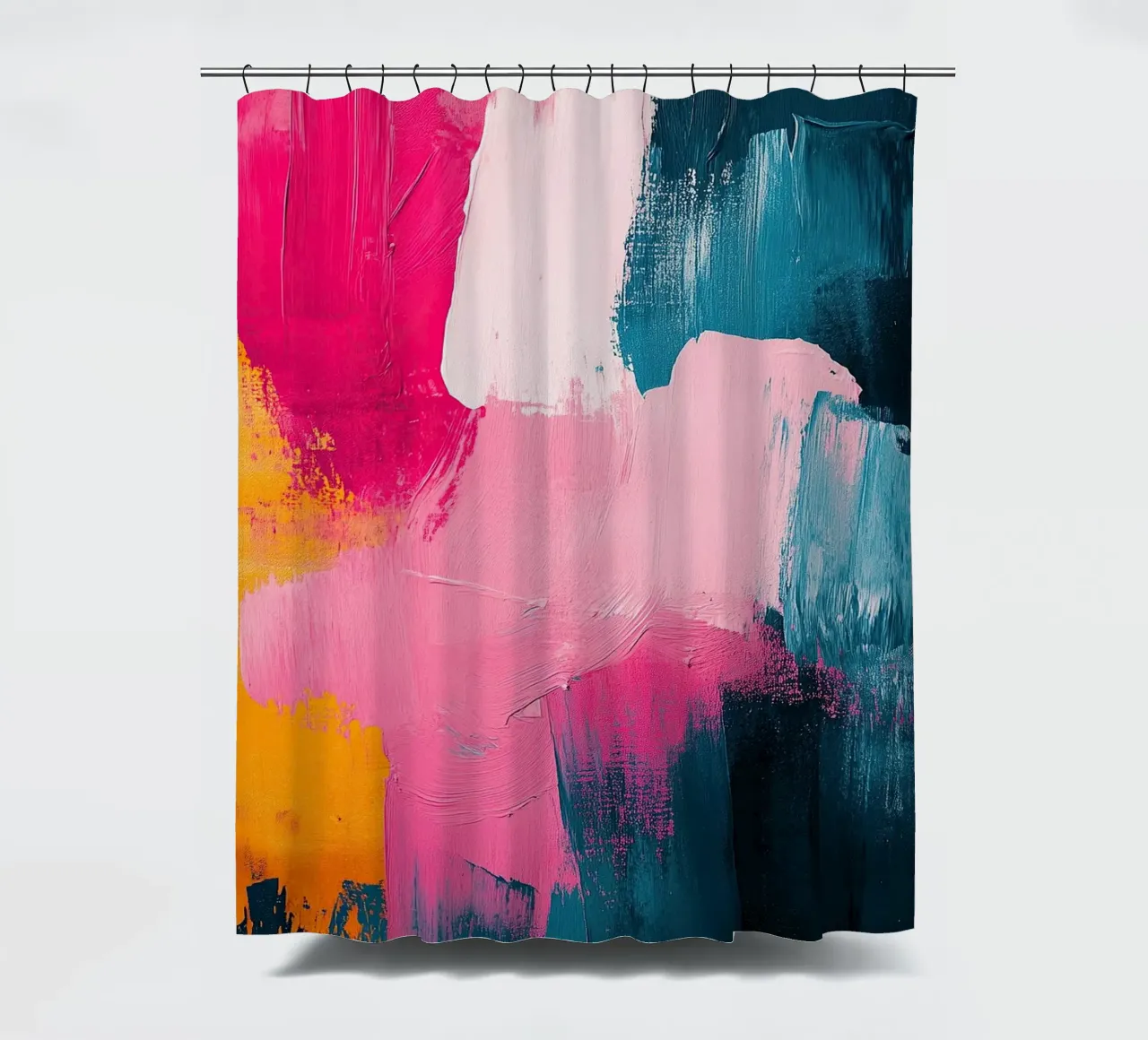 The reflection of dreams shower curtain by Nikis Art Studio
