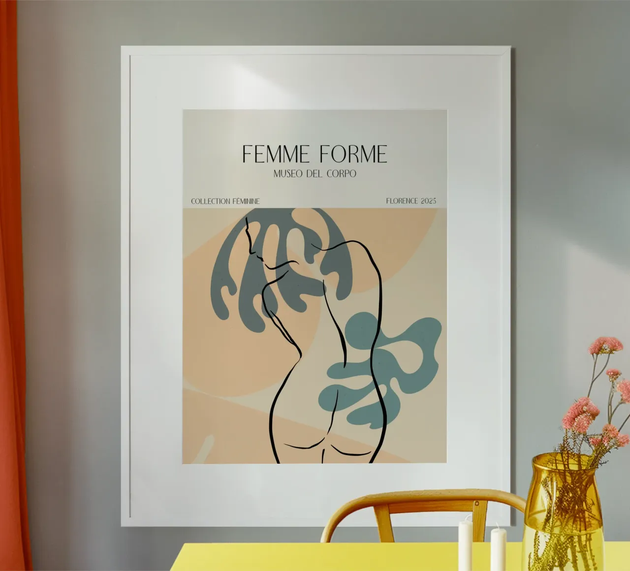 Femme Forme No 02 poster da treechild