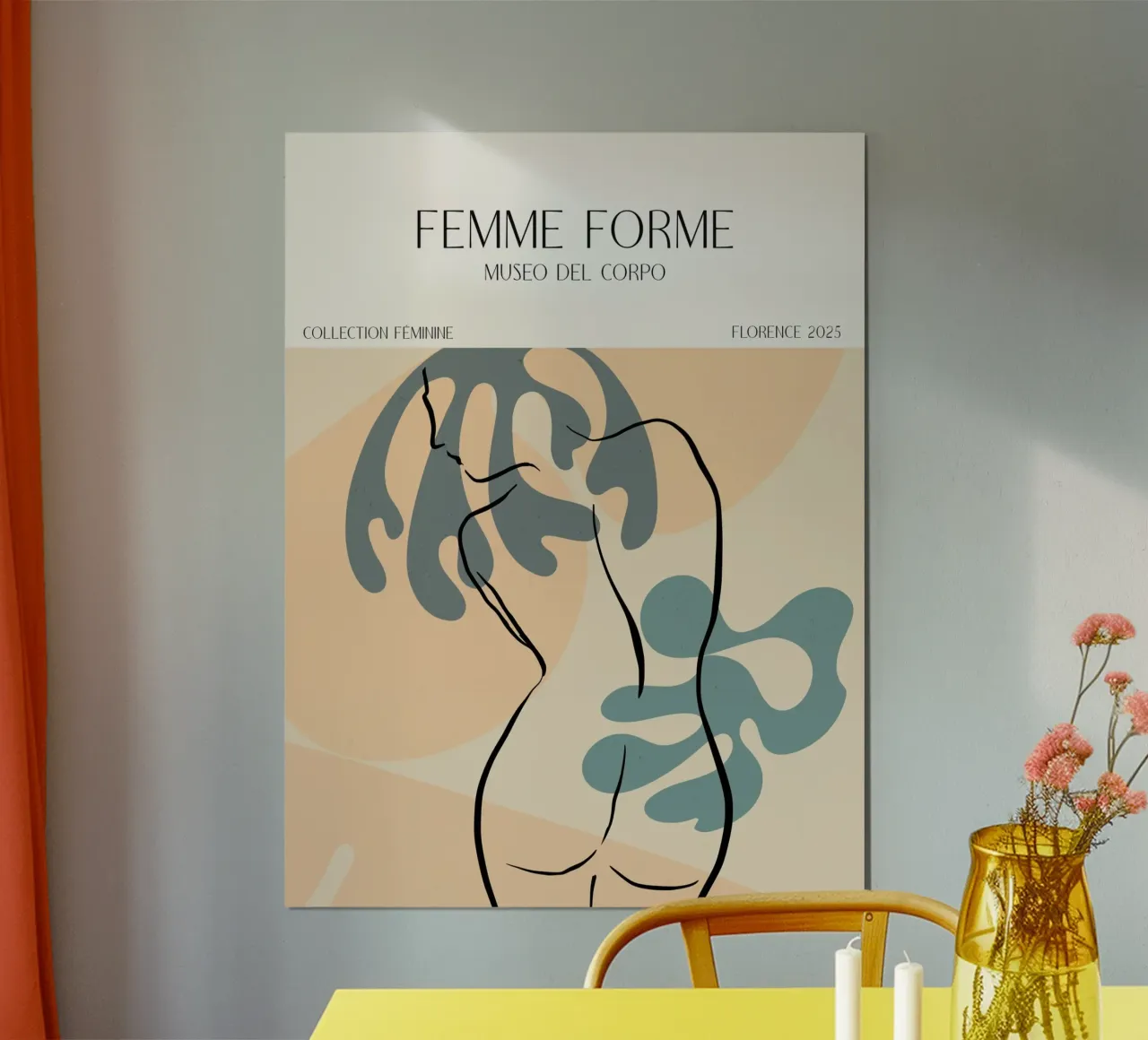 Femme Forme No 02 poster da treechild
