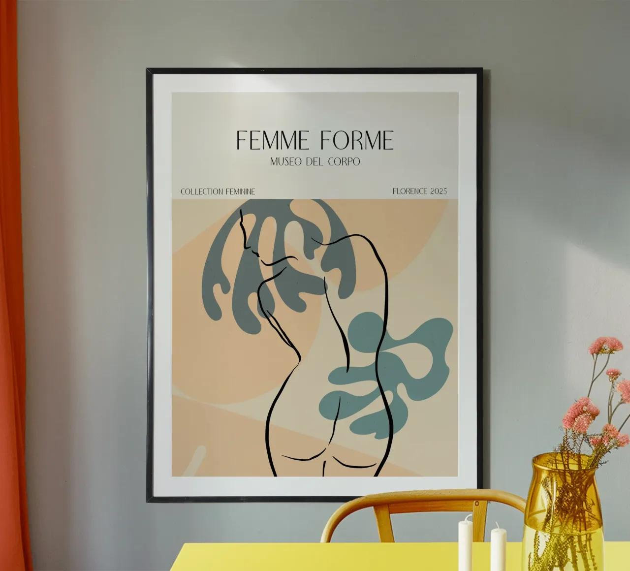 Femme Forme No 02 poster da treechild
