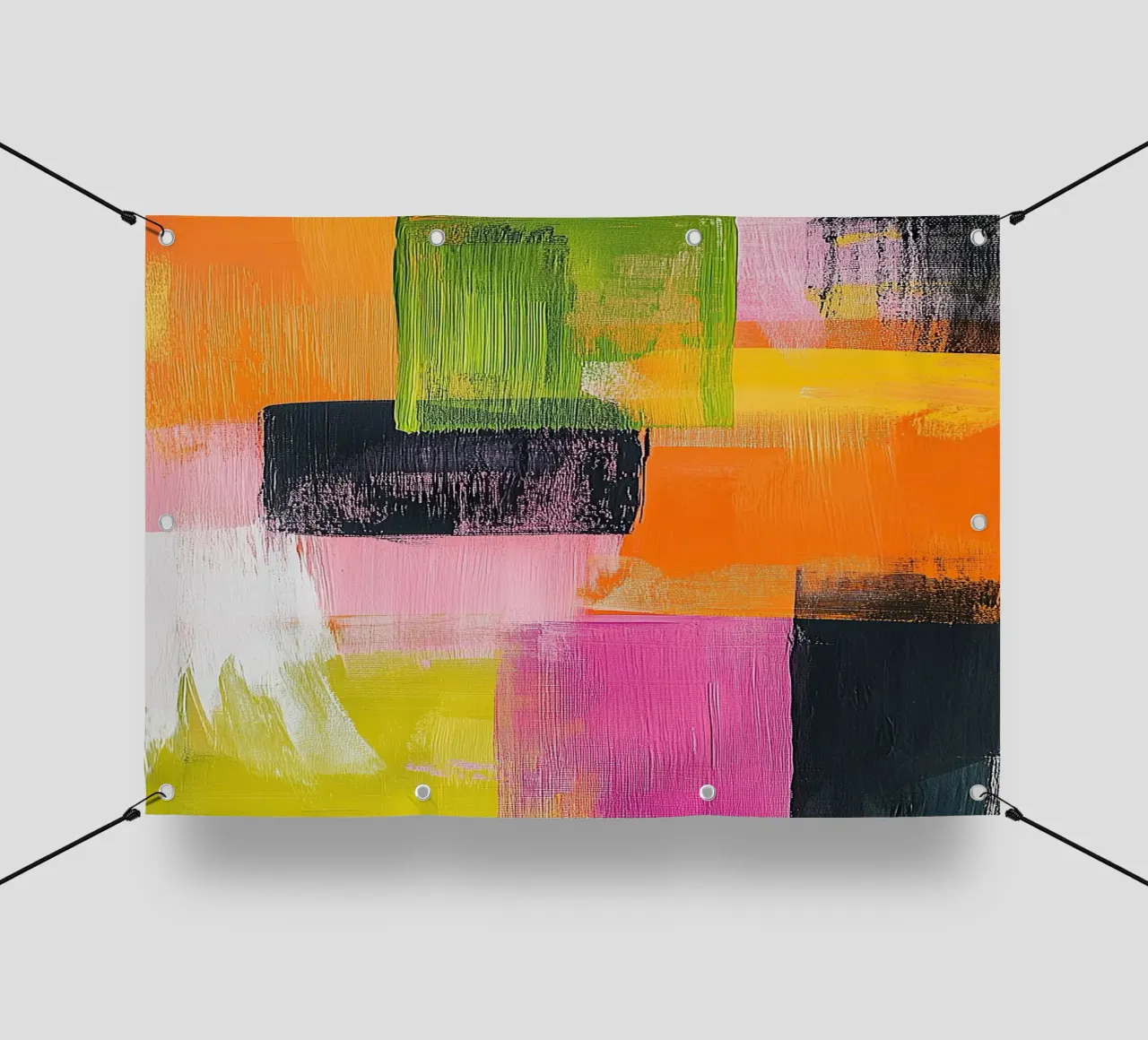L'onda del colore telo in pvc da Nikis Art Studio