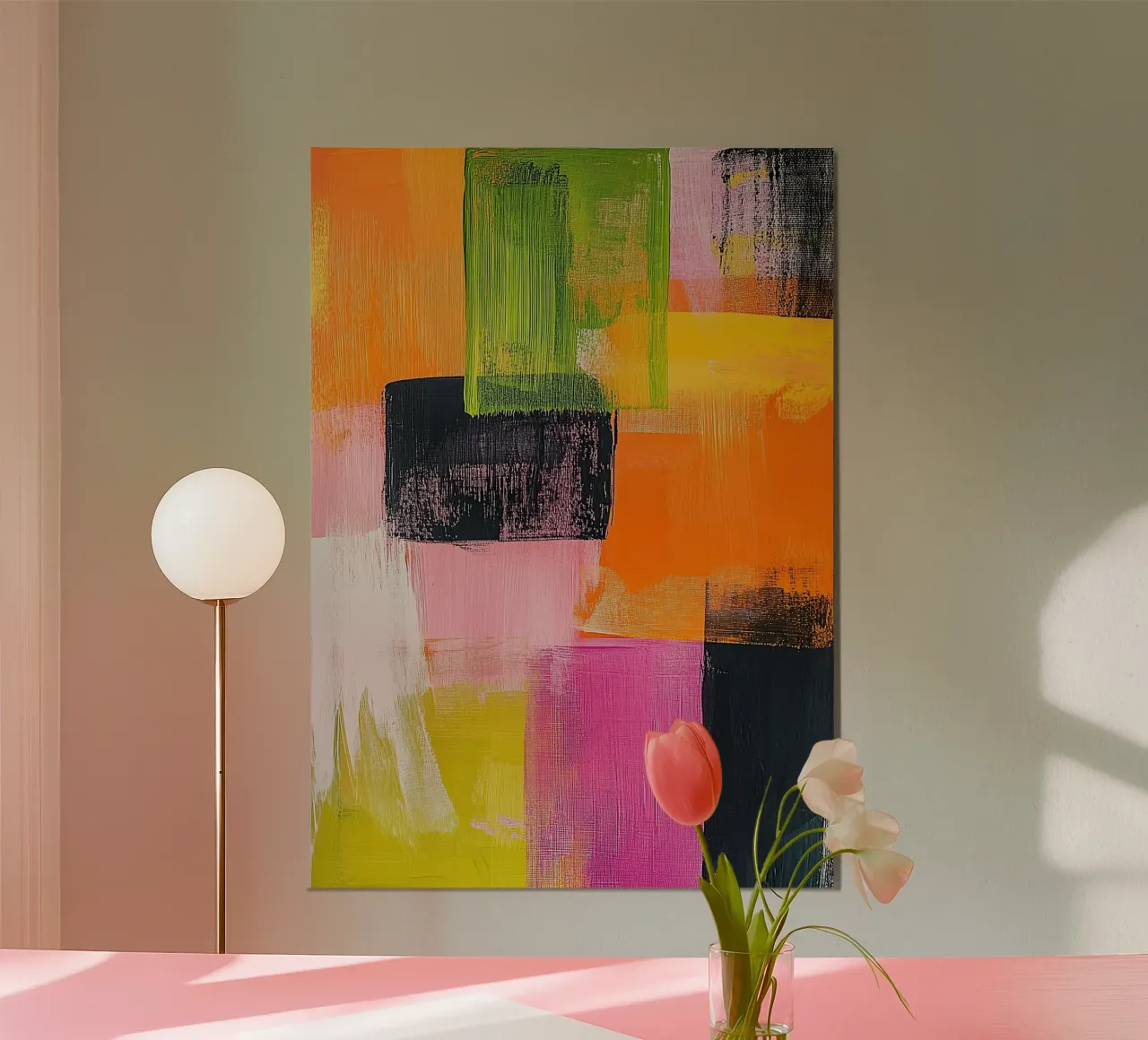 L'onda del colore alluminio dibond da Nikis Art Studio