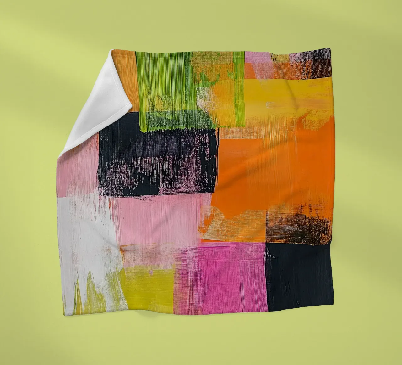 L'onda del colore coperta in pile da Nikis Art Studio