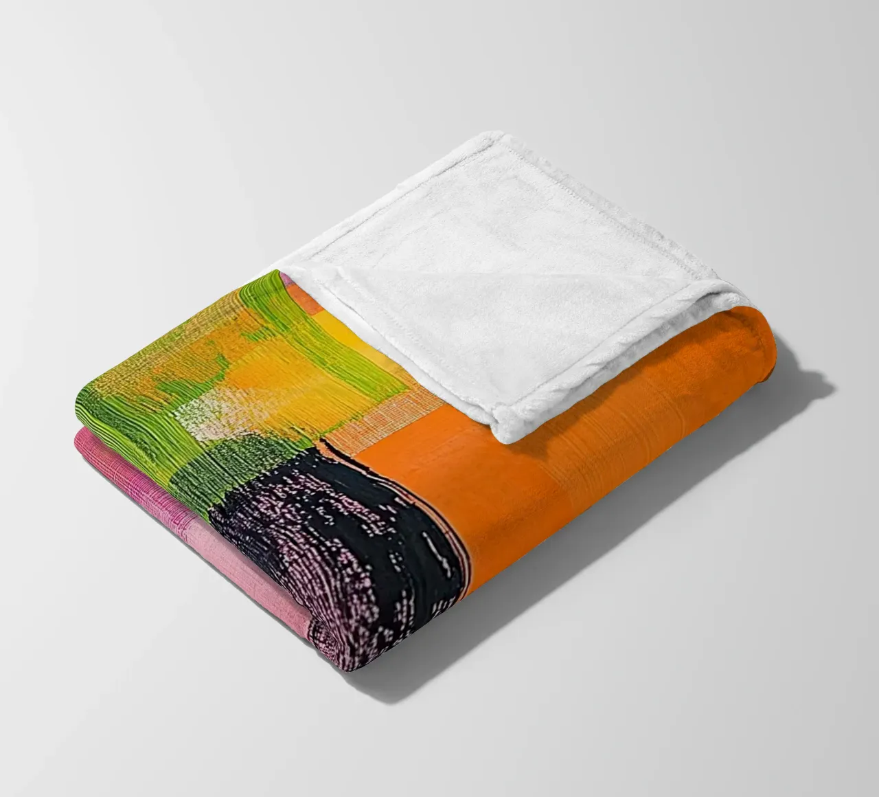L'onda del colore coperta in pile da Nikis Art Studio