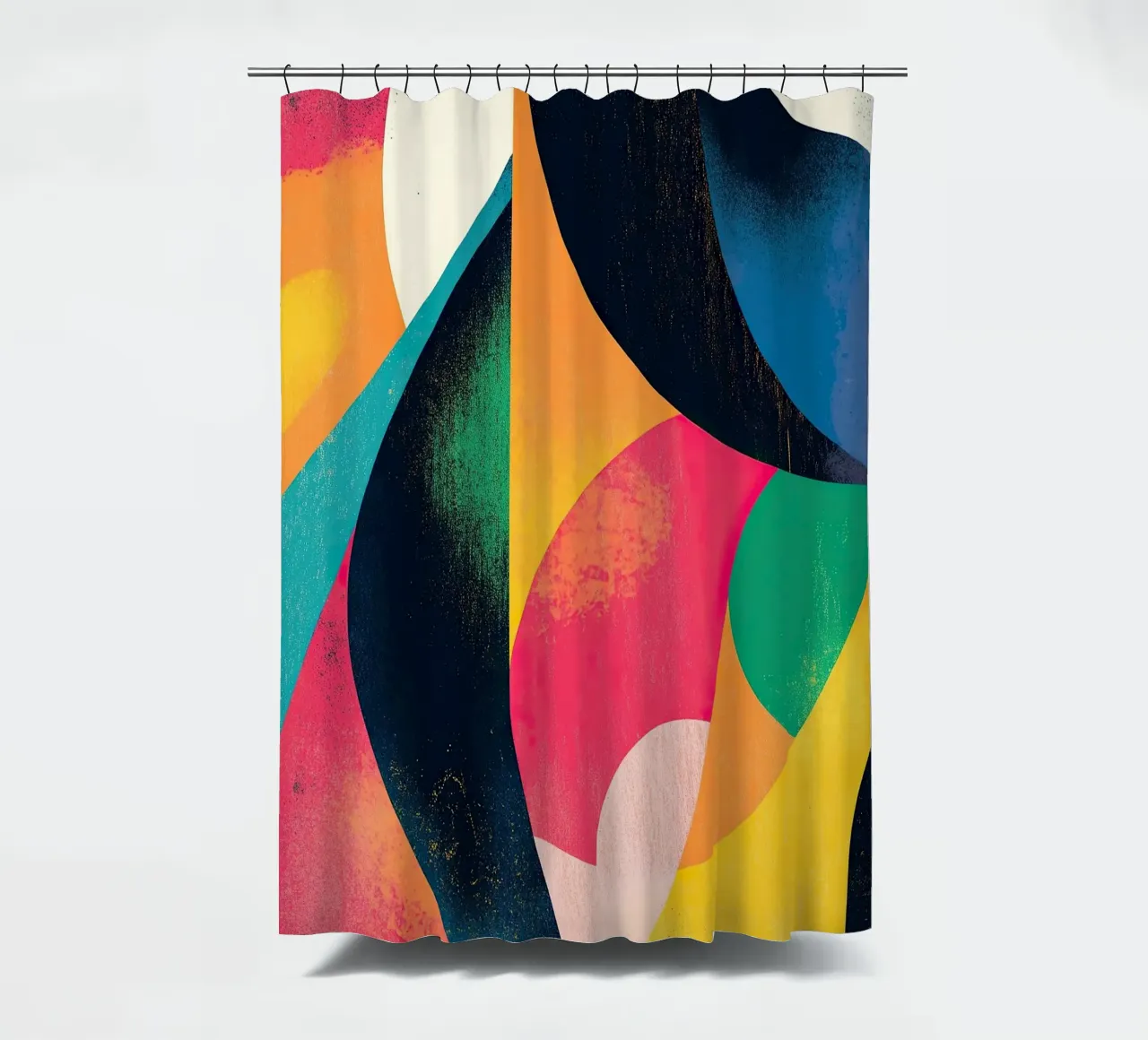 L'architecture des couleurs rideau de douche de Nikis Art Studio