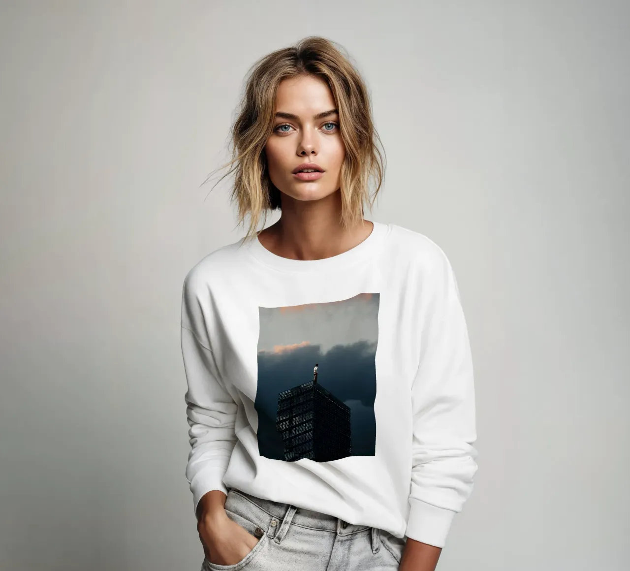 We will get over everything felpa da Frank Moth