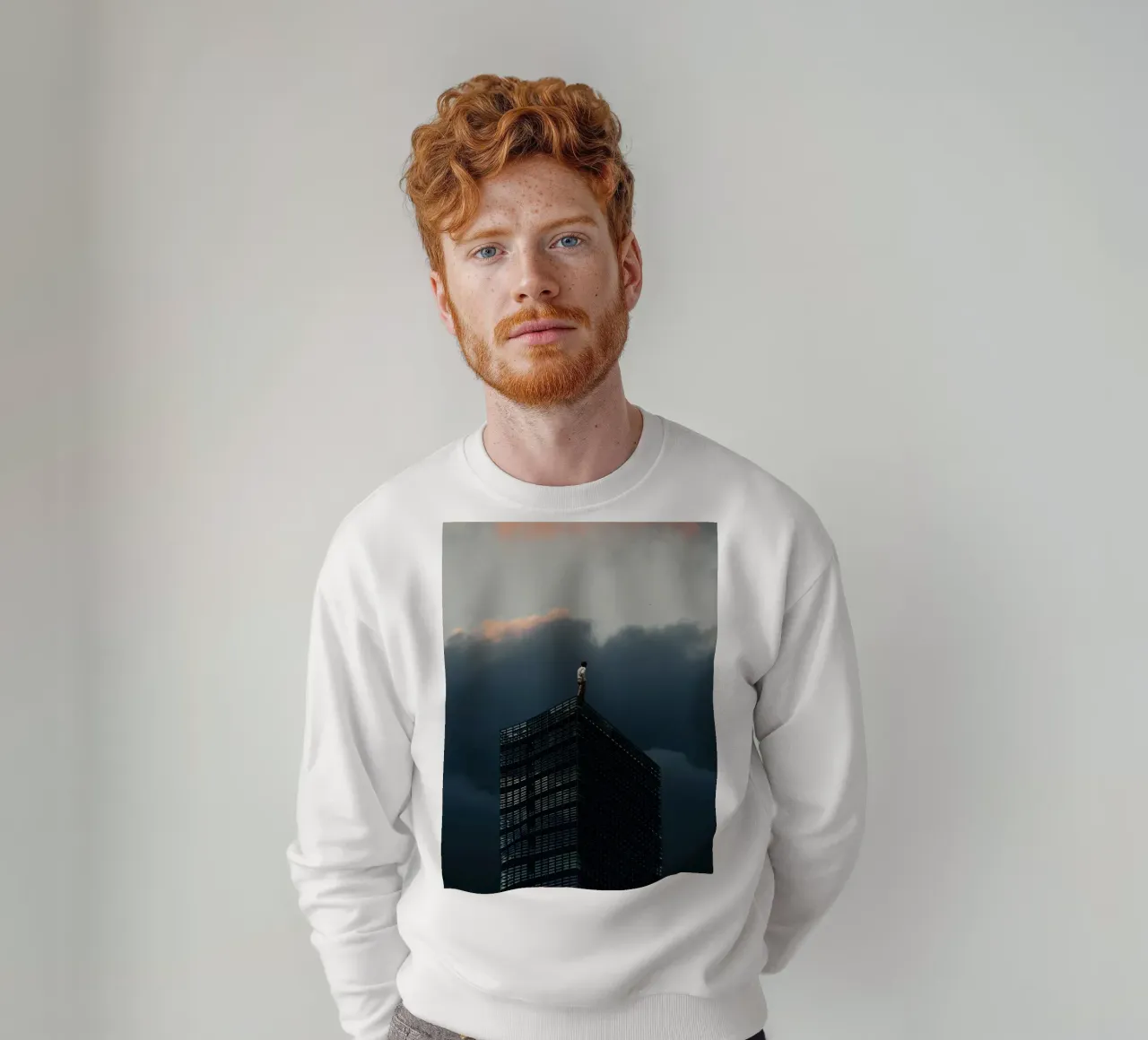 We will get over everything felpa da Frank Moth