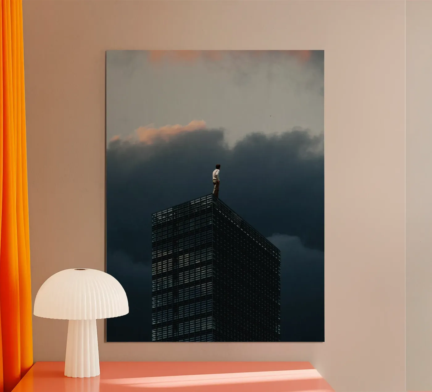 We will get over everything poster van Frank Moth