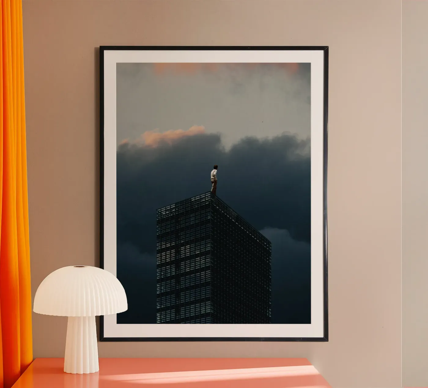 We will get over everything poster van Frank Moth