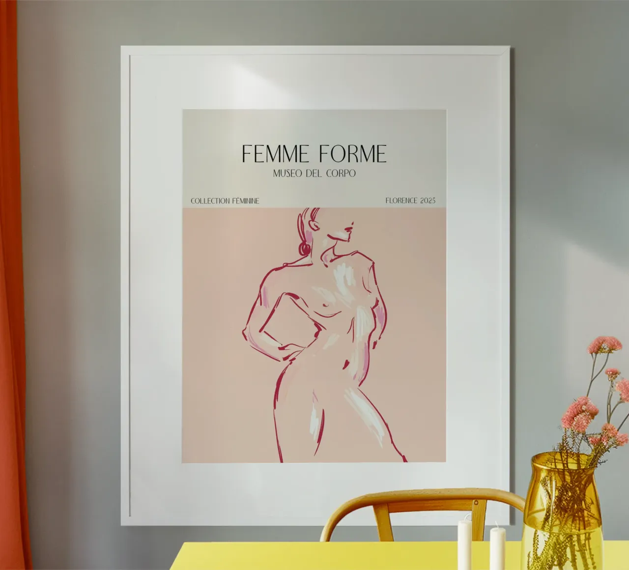 Femme Forme No 05 poster da treechild