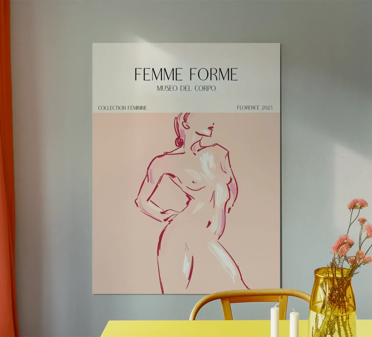 Femme Forme No 05 poster da treechild