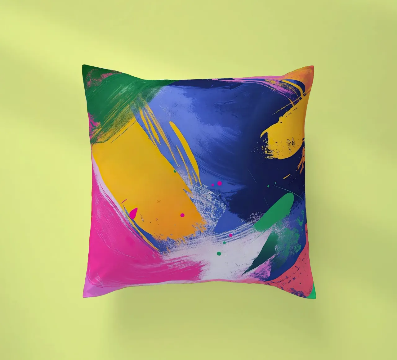La composizione del caos cuscino da Nikis Art Studio