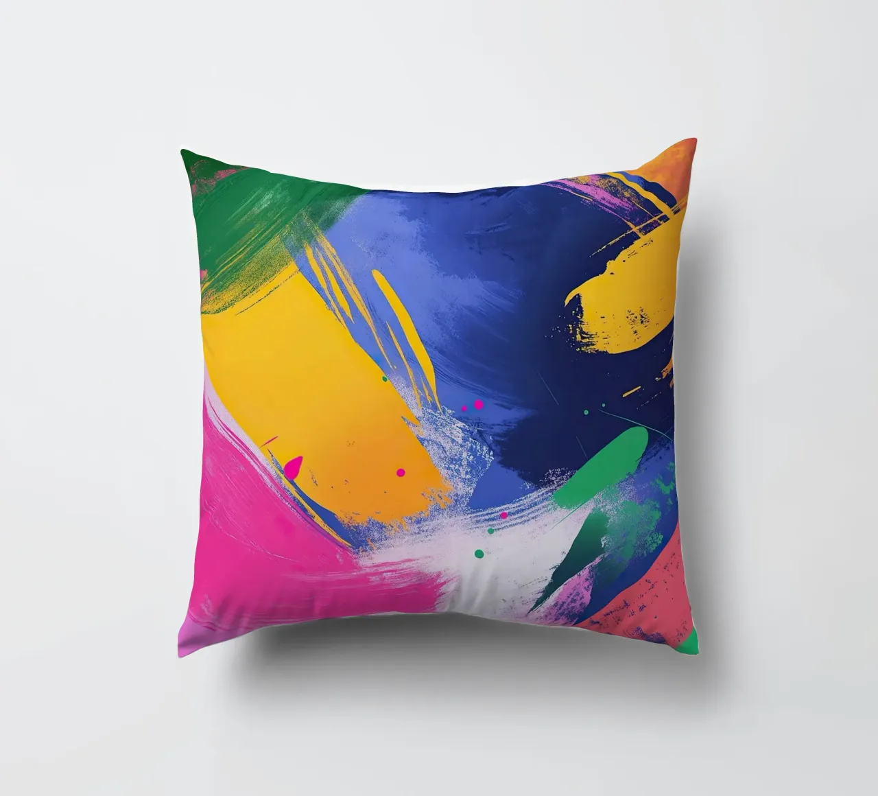 La composizione del caos cuscino da Nikis Art Studio