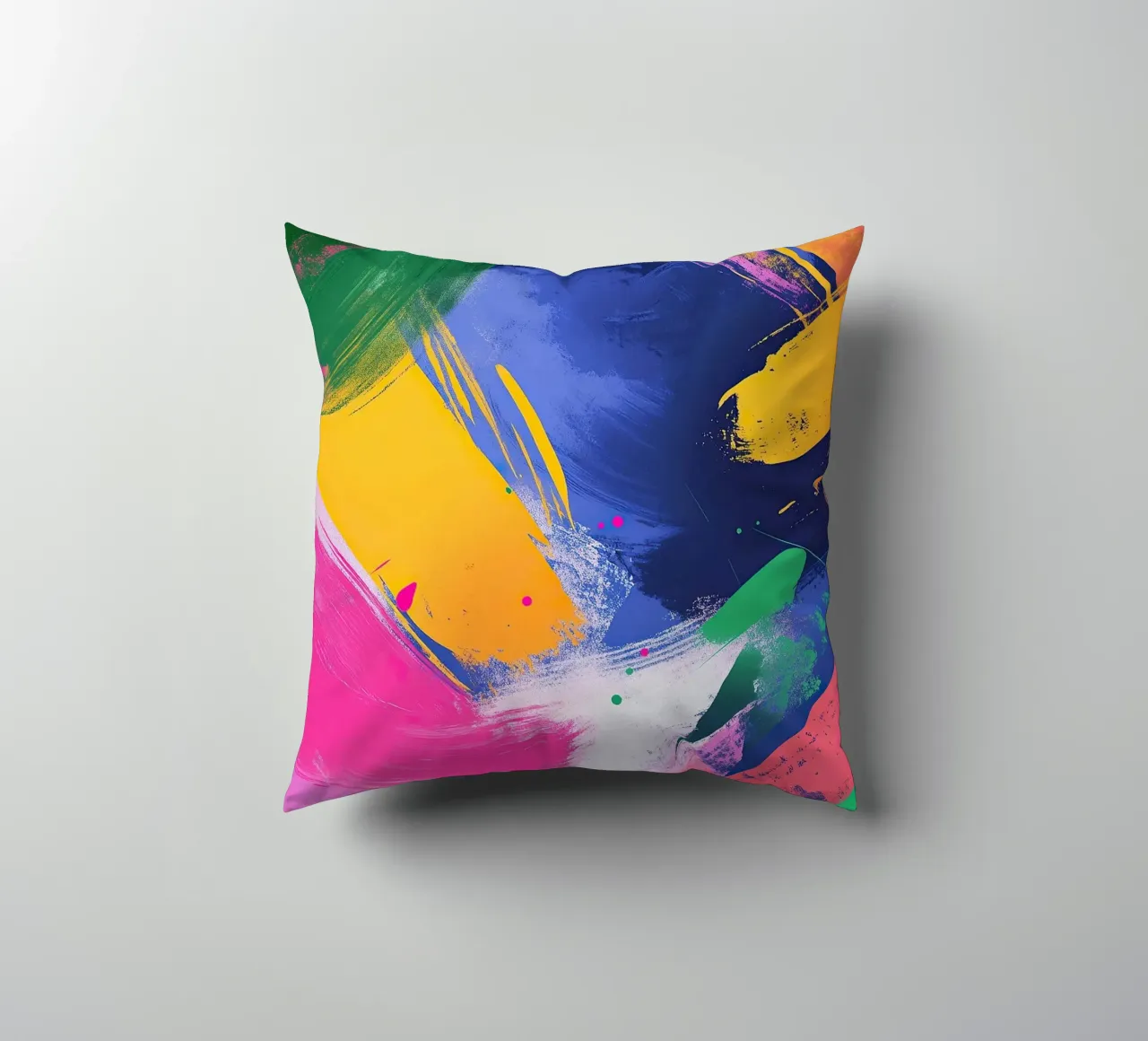 La composizione del caos cuscino da Nikis Art Studio