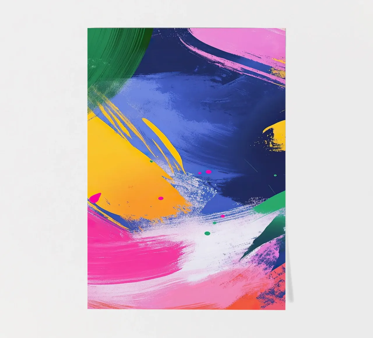 La composizione del caos foglio adesivo da Nikis Art Studio