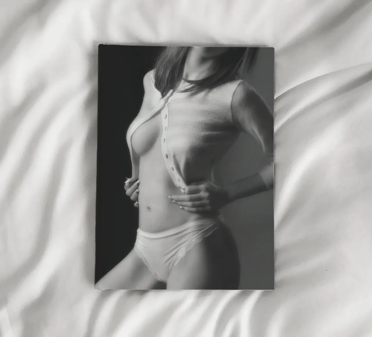 Hannah notebook by Dave Hare Photography