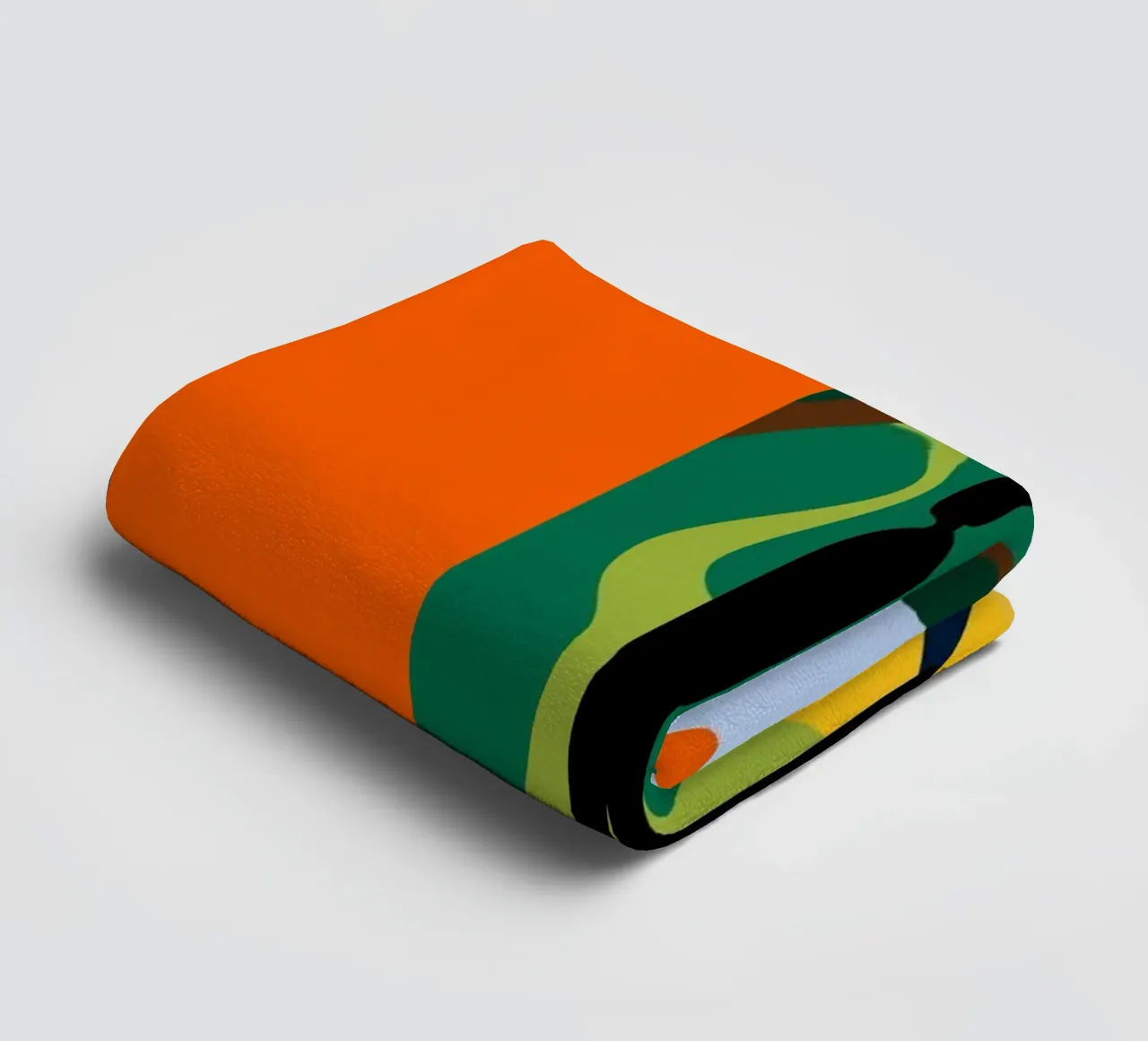 The Path Ahead, Abstract Bold Future Concept People towel by 83oranges
