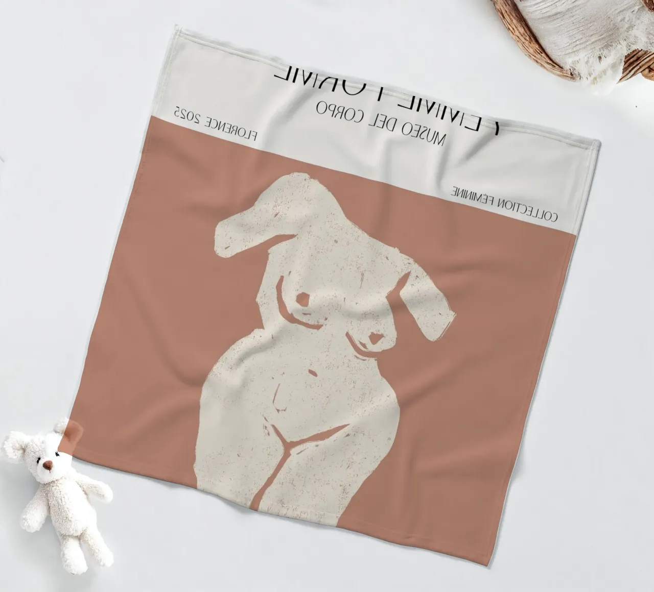 Femme Forme No 09 coperta in pile da treechild
