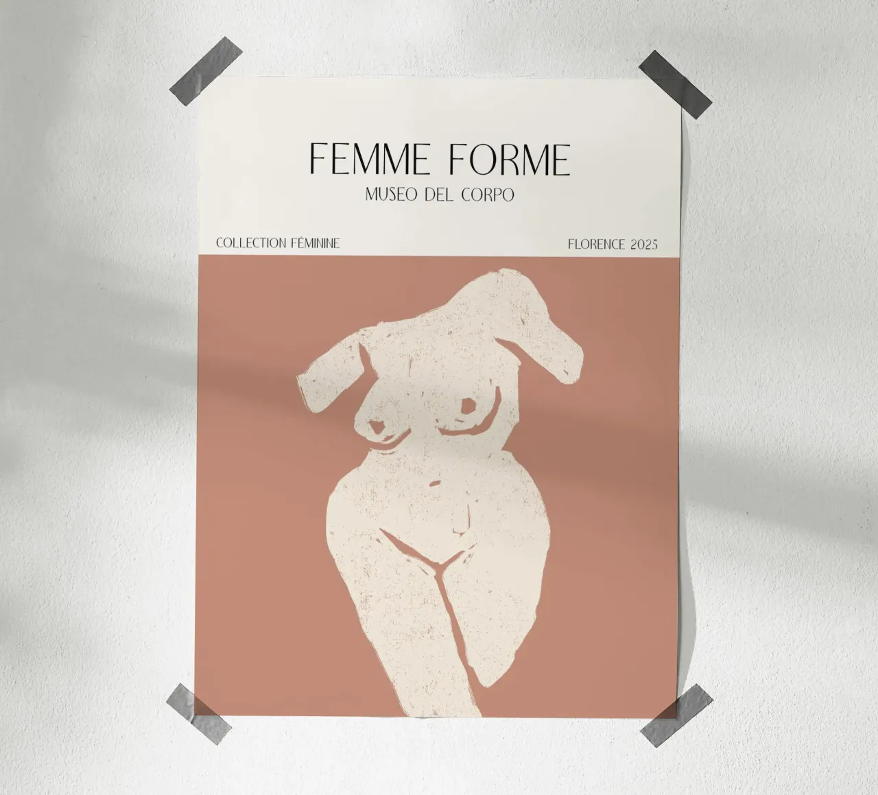 Femme Forme No 09 poster da treechild