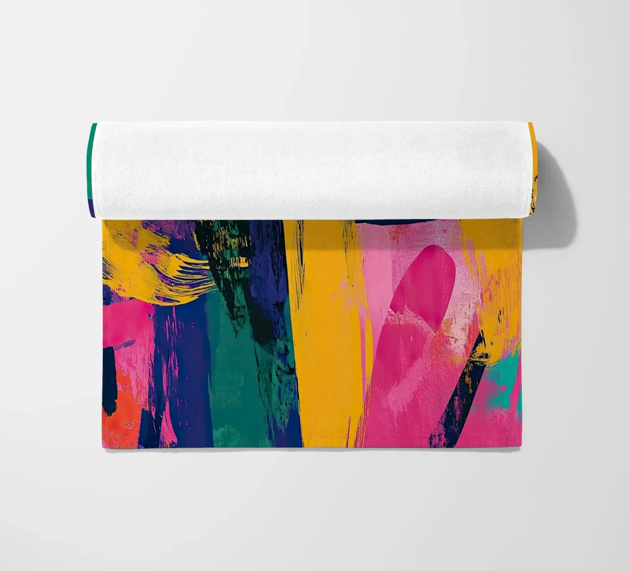 De structuur van dromen strandhanddoek van Nikis Art Studio