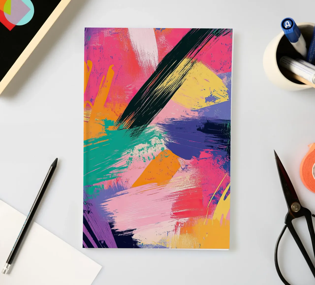 The infinity of possibilities notebook by Nikis Art Studio
