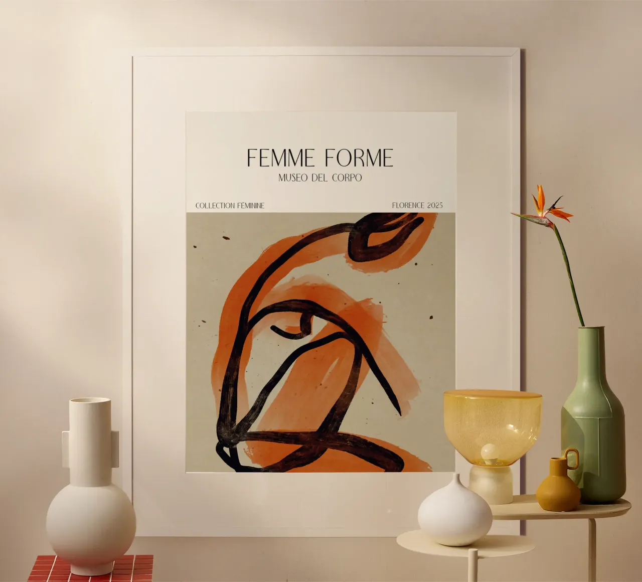 Femme Forme No 12 poster da treechild