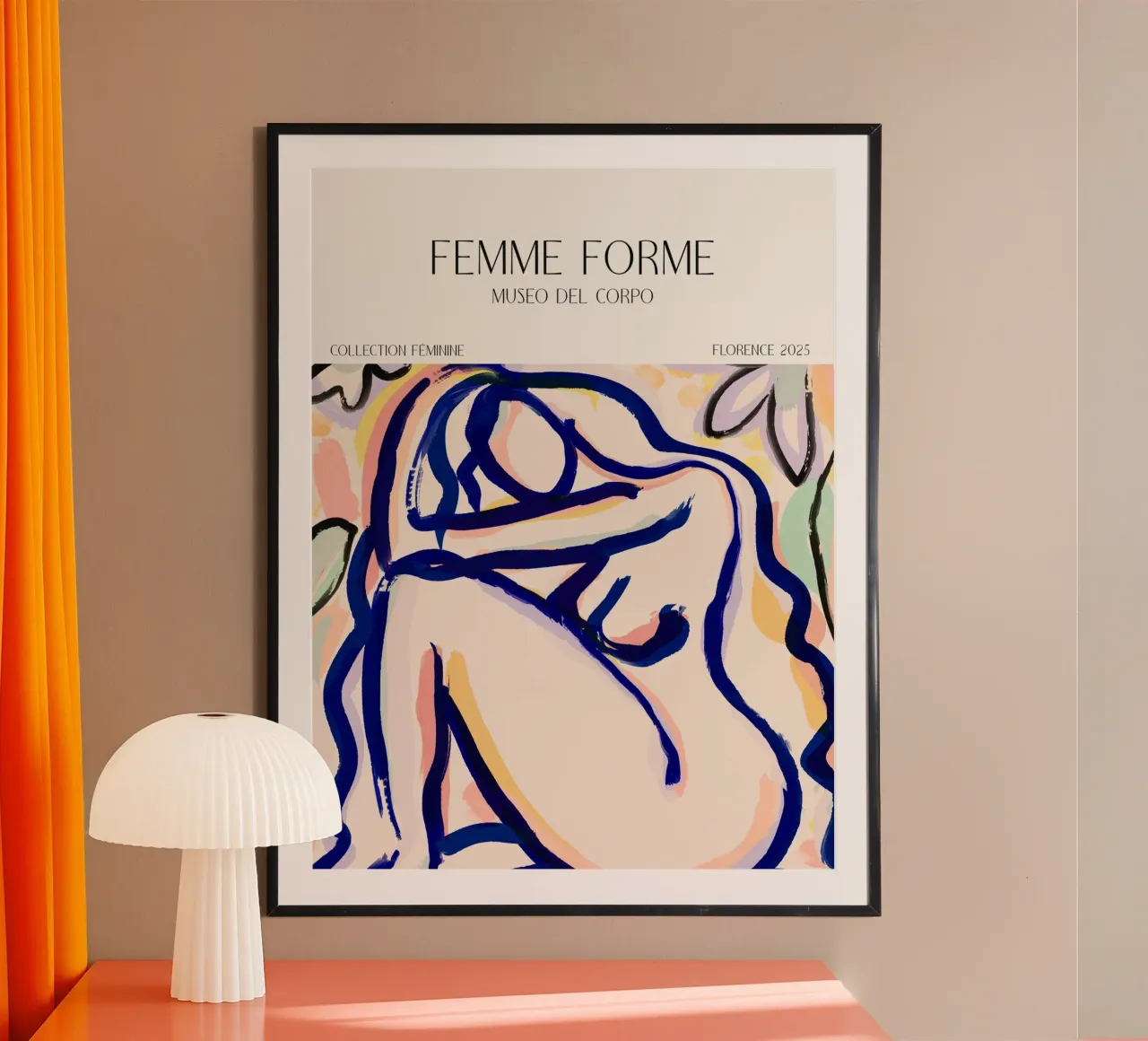 Femme Forme No 13 poster da treechild
