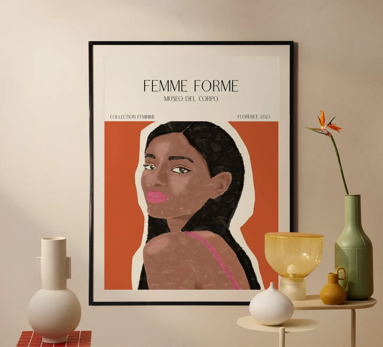 Femme Forme No 14 poster da treechild