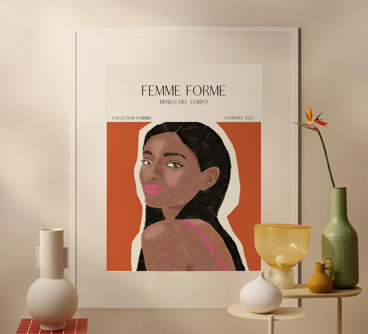 Femme Forme No 14 poster da treechild
