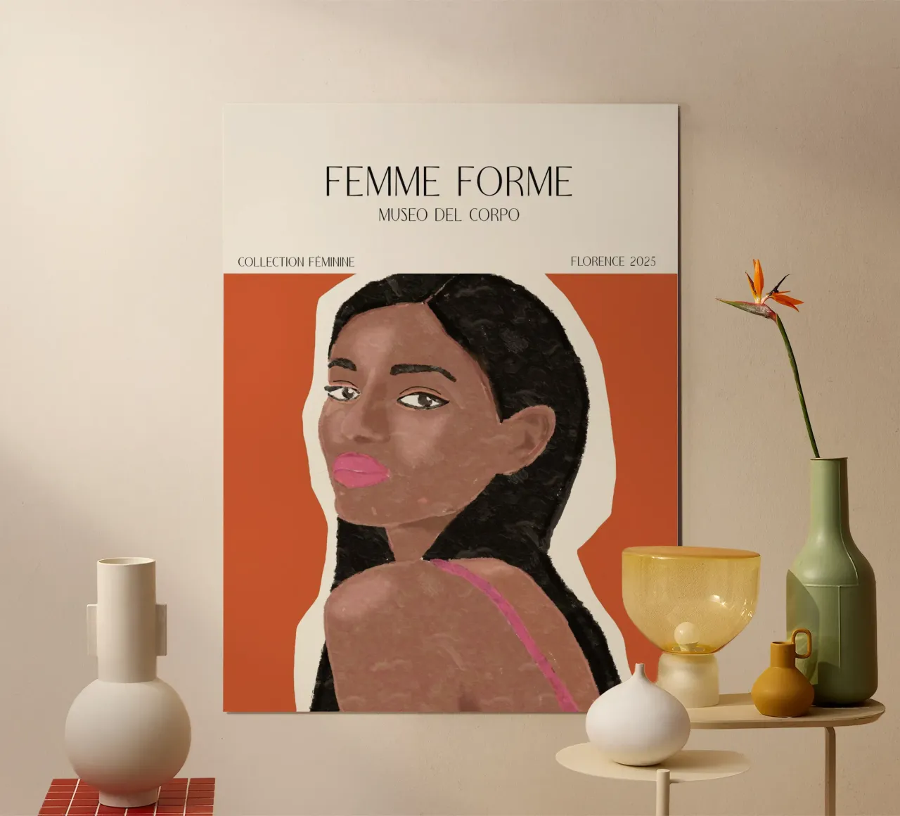 Femme Forme No 14 poster da treechild