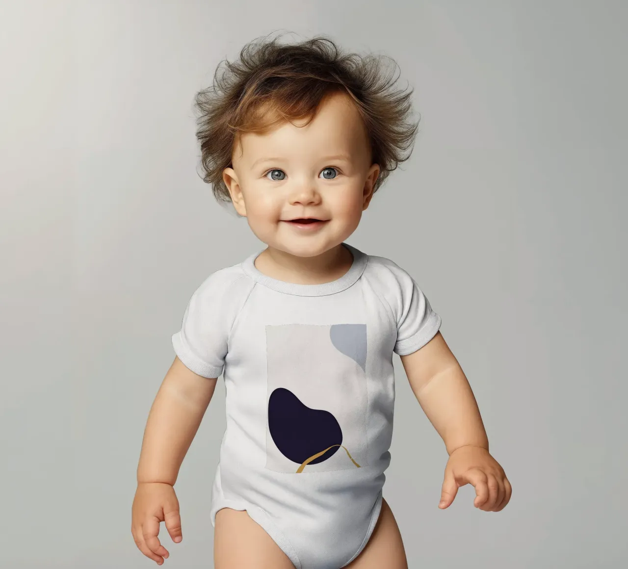 Movement 6 body neonato maniche corte da Pure