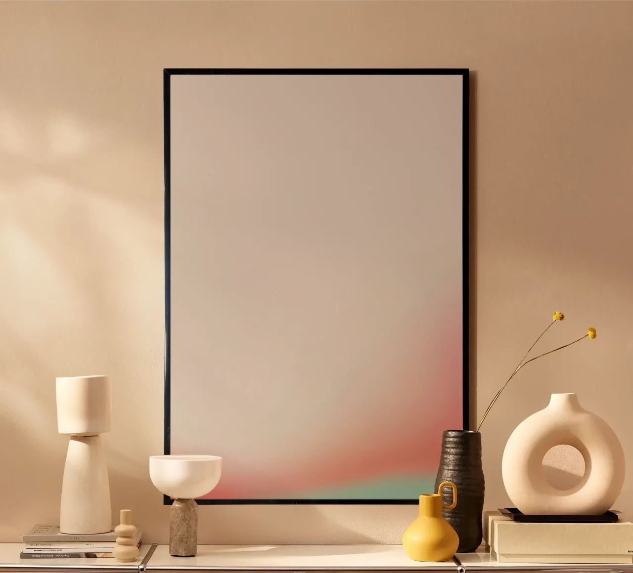 Sunrise 1 poster con telaio in plastica da Sarah Bühler