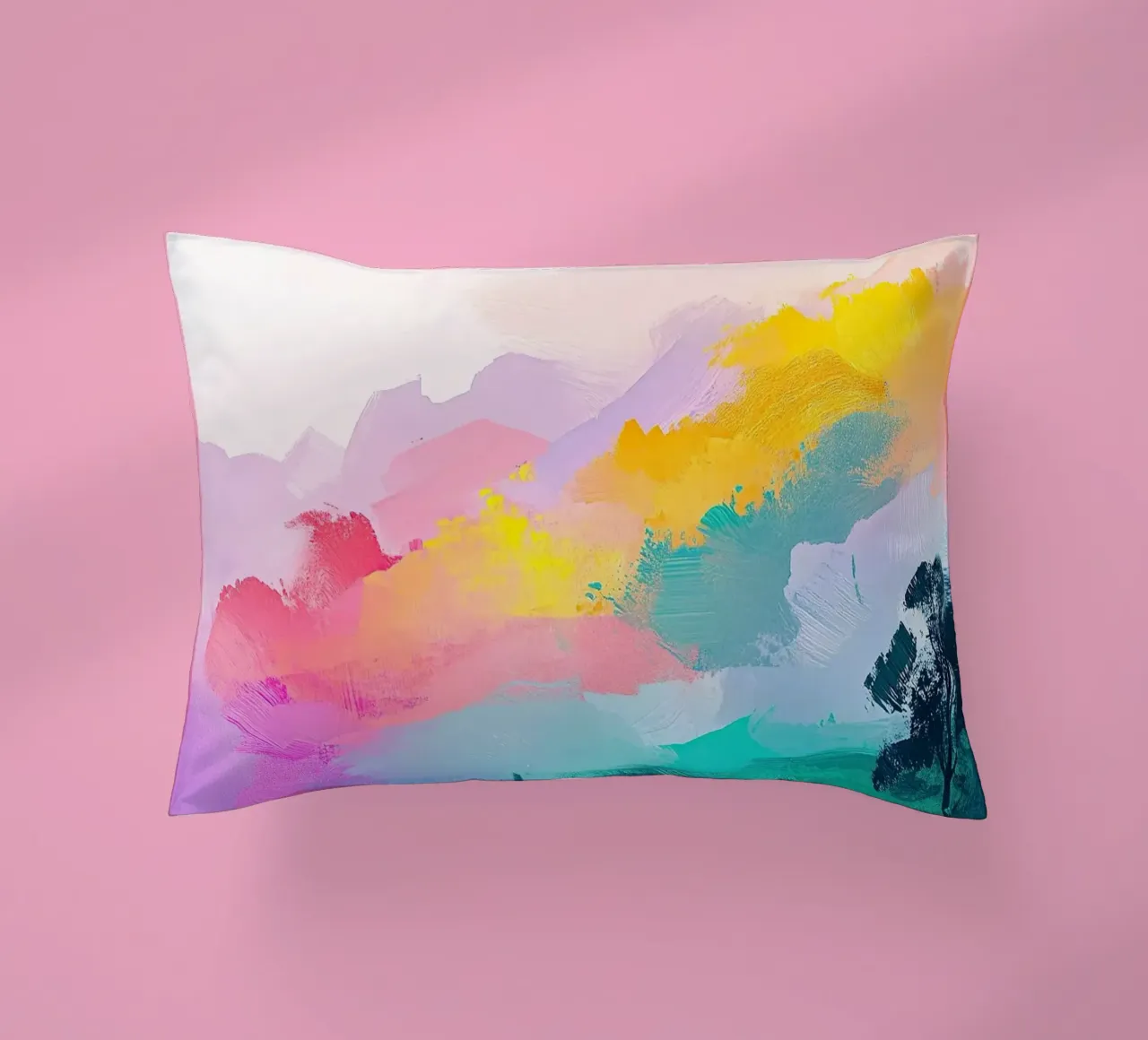 Pastellharmonie cuscino da Nikis Art Studio