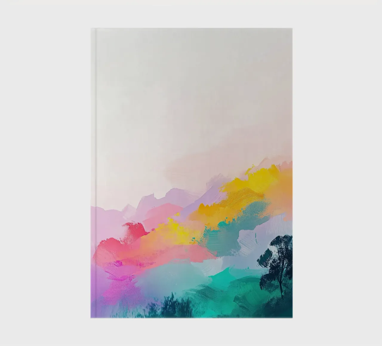 Pastellharmonie notebook by Nikis Art Studio