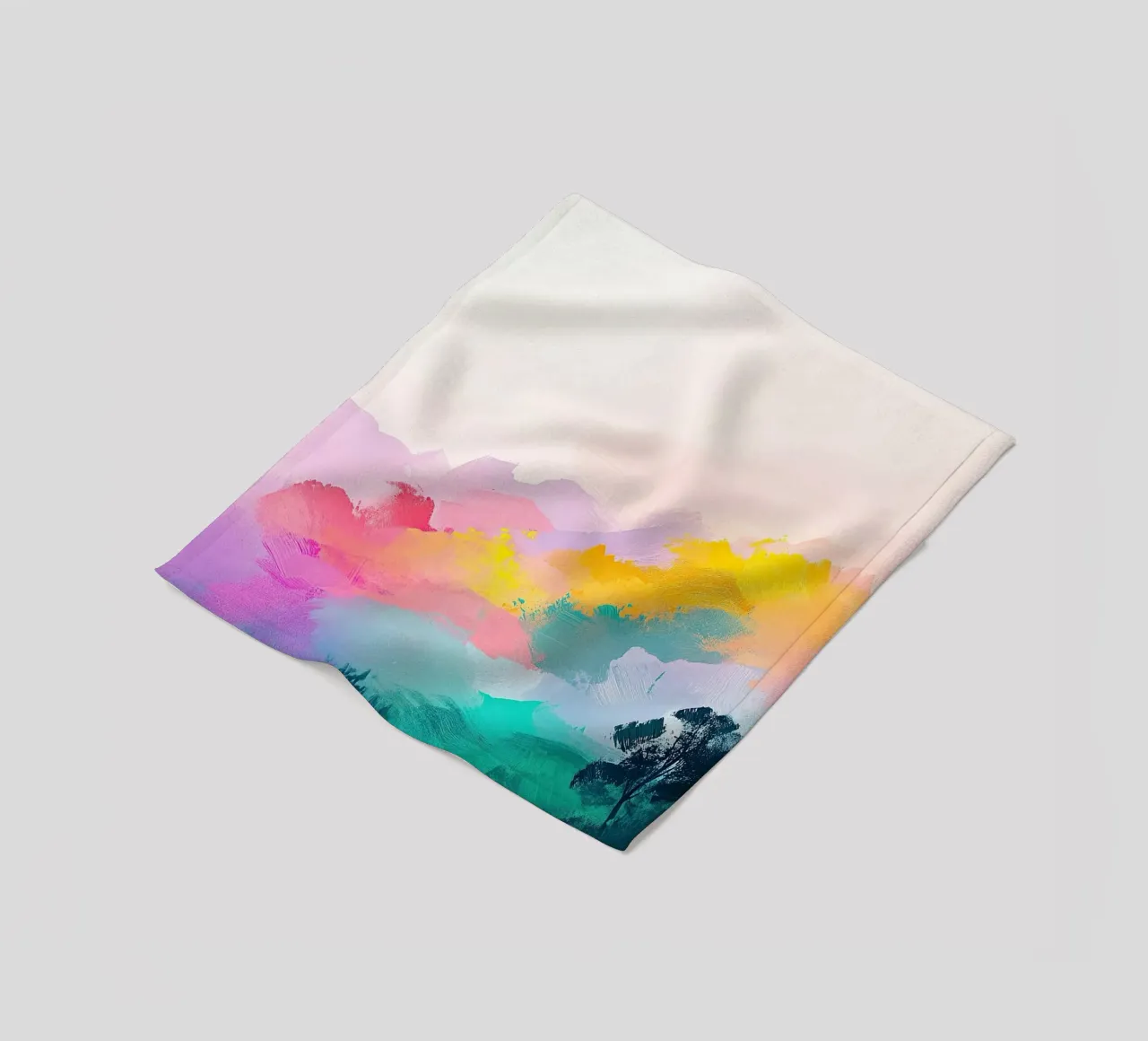 Pastellharmonie coperta in pile da Nikis Art Studio