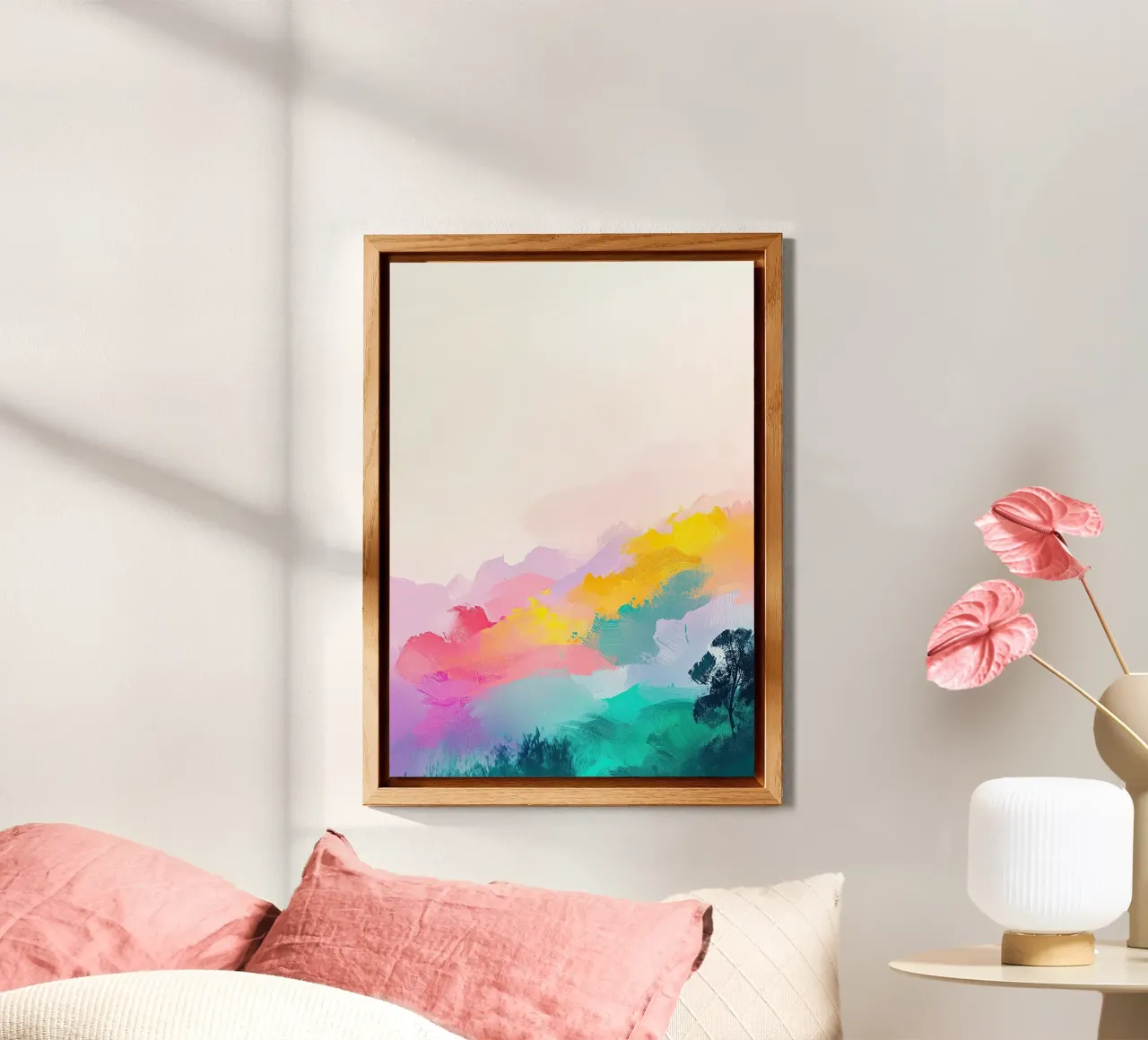 Pastellharmonie alluminio dibond da Nikis Art Studio