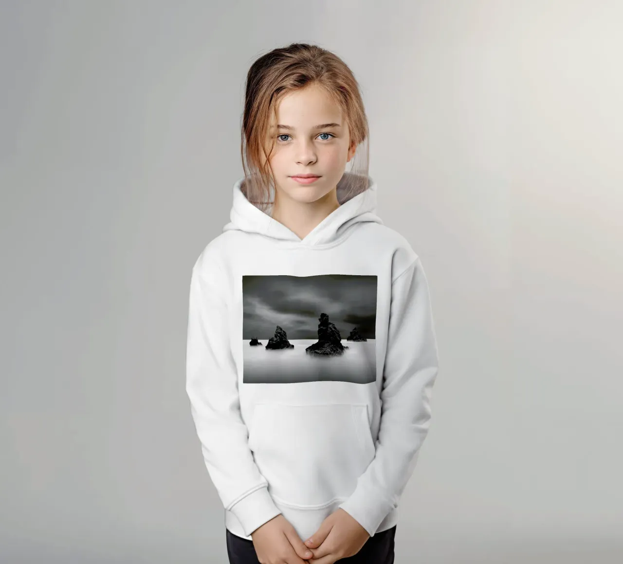 Solitude Ii felpa bambino con cappuccio da Michael J. Reibert