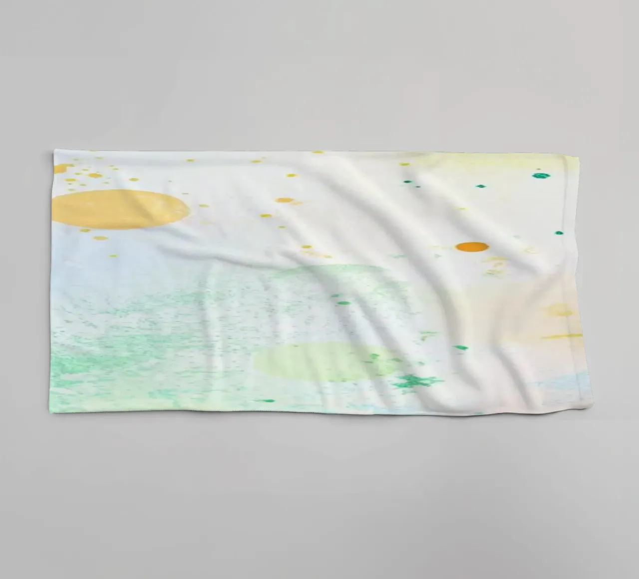 Sogni ad acquerello asciugamano da bagno da Nikis Art Studio