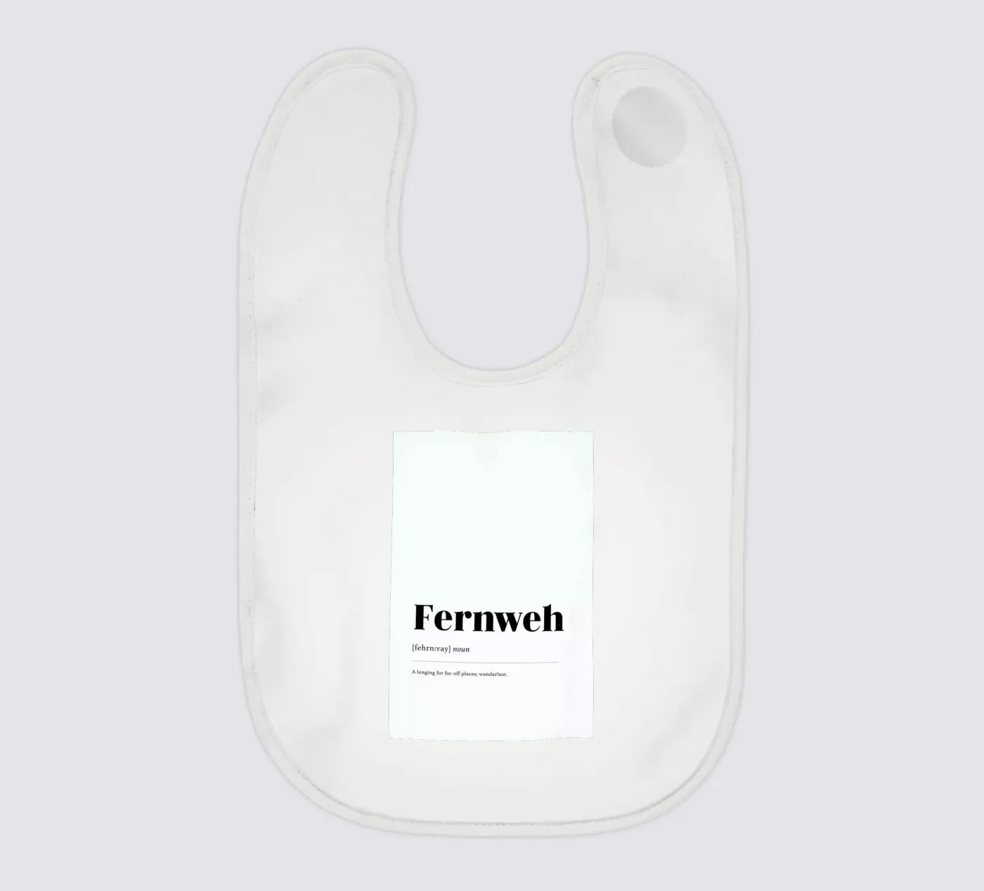 Fernweh Babylätzchen von daylight design studio