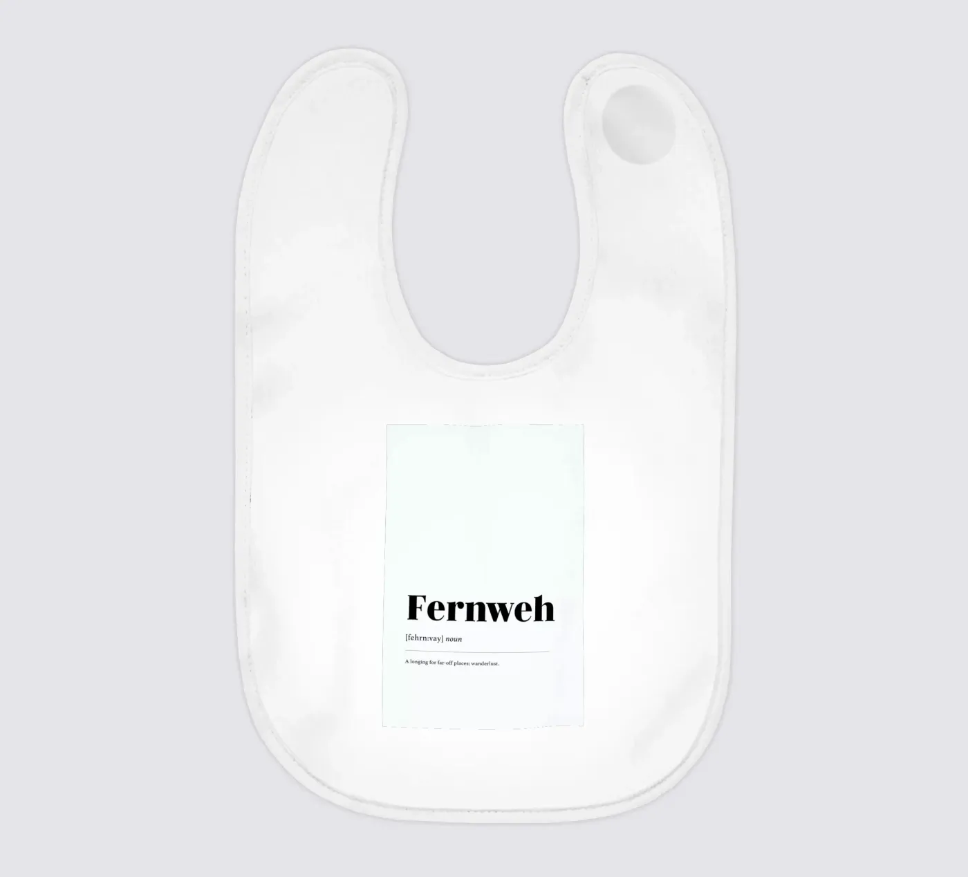 Fernweh Babylätzchen von daylight design studio
