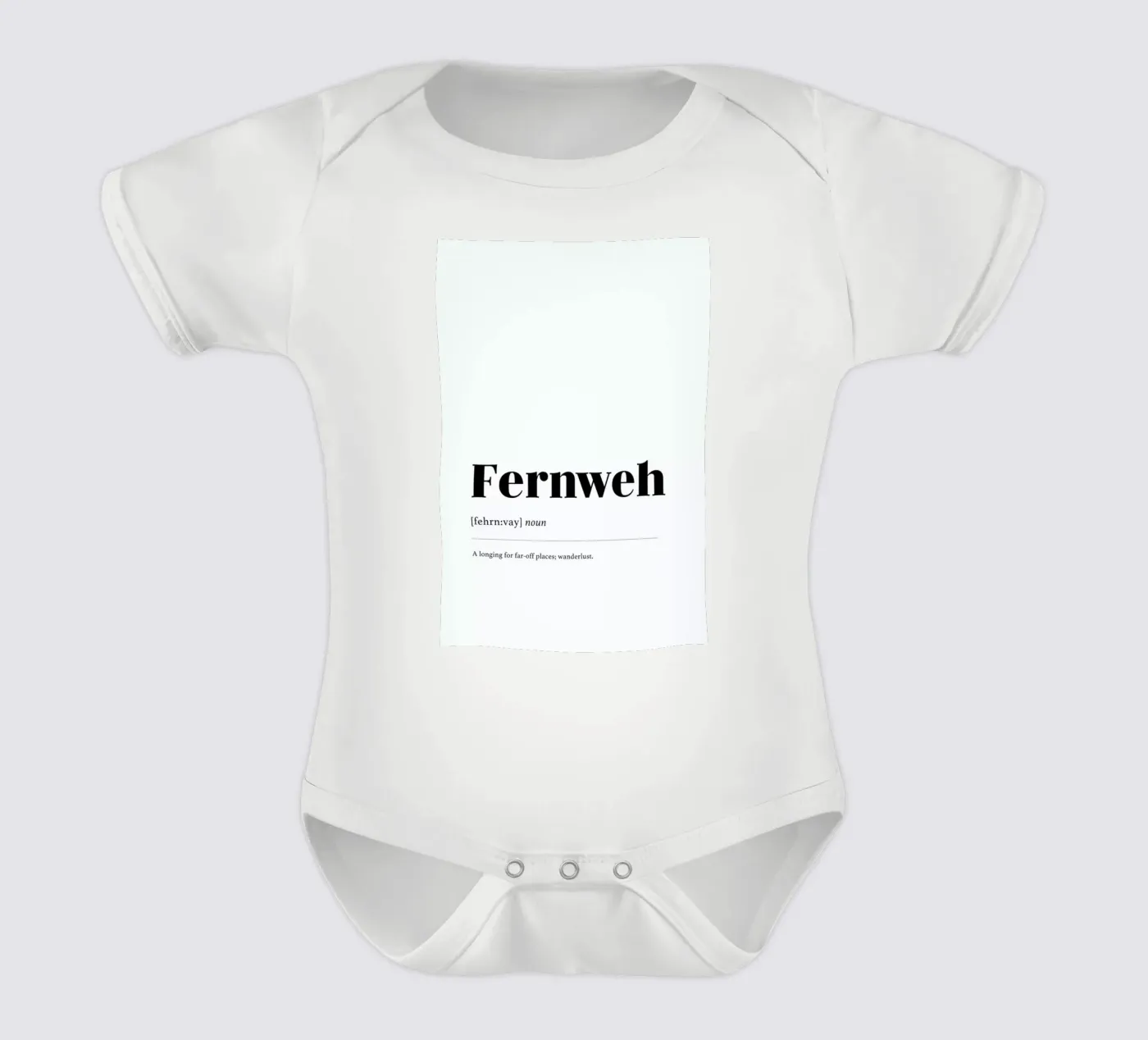 Fernweh body bébé de daylight design studio