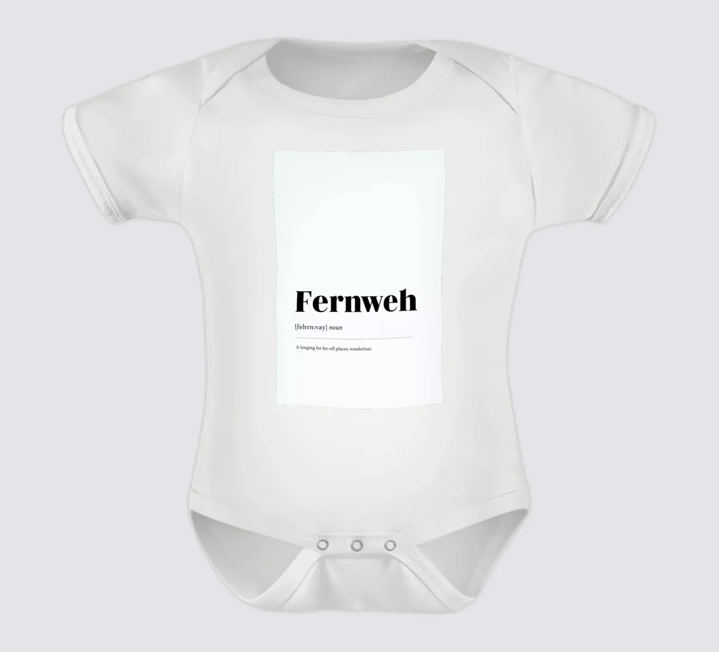 Fernweh body bébé de daylight design studio