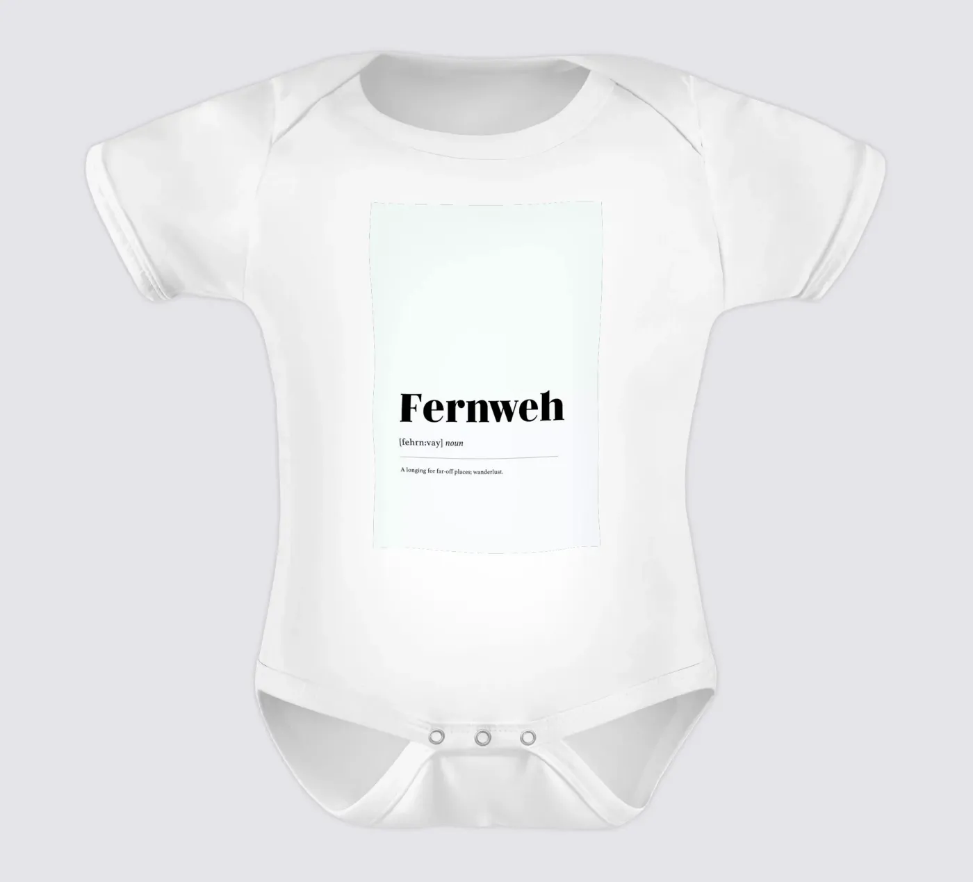 Fernweh body bébé de daylight design studio