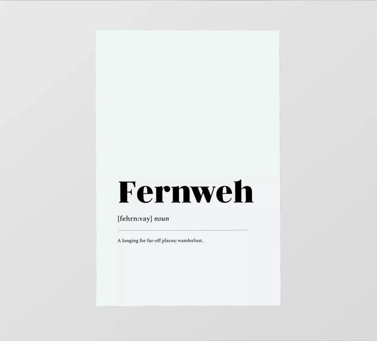 Fernweh pellicola backlit da daylight design studio