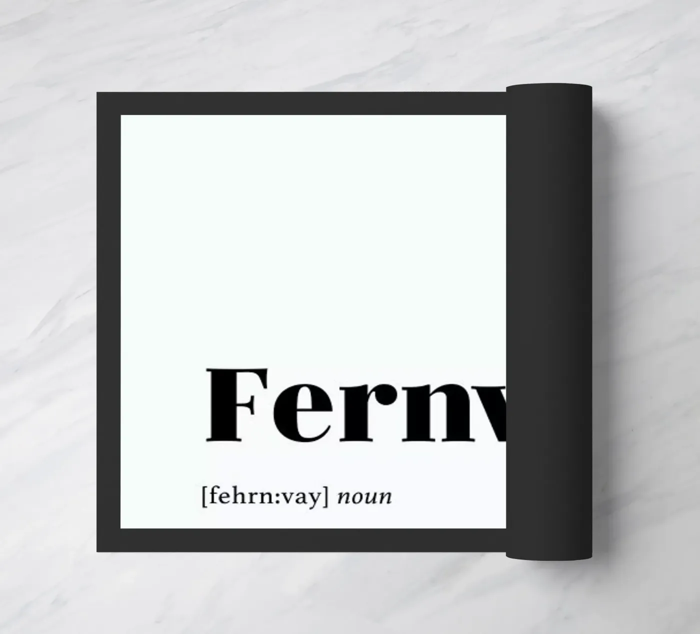 Fernweh Fußmatte von daylight design studio