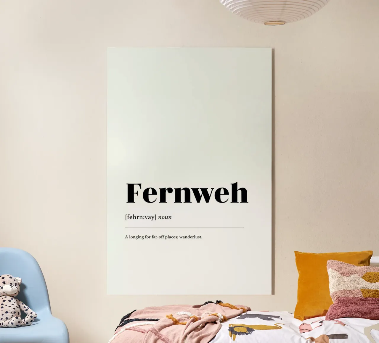 Fernweh acryl van daylight design studio